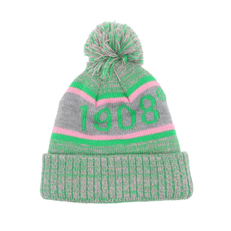 AKA Grey Beanie Hat