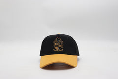 Alpha Black Crest Snapback Hat