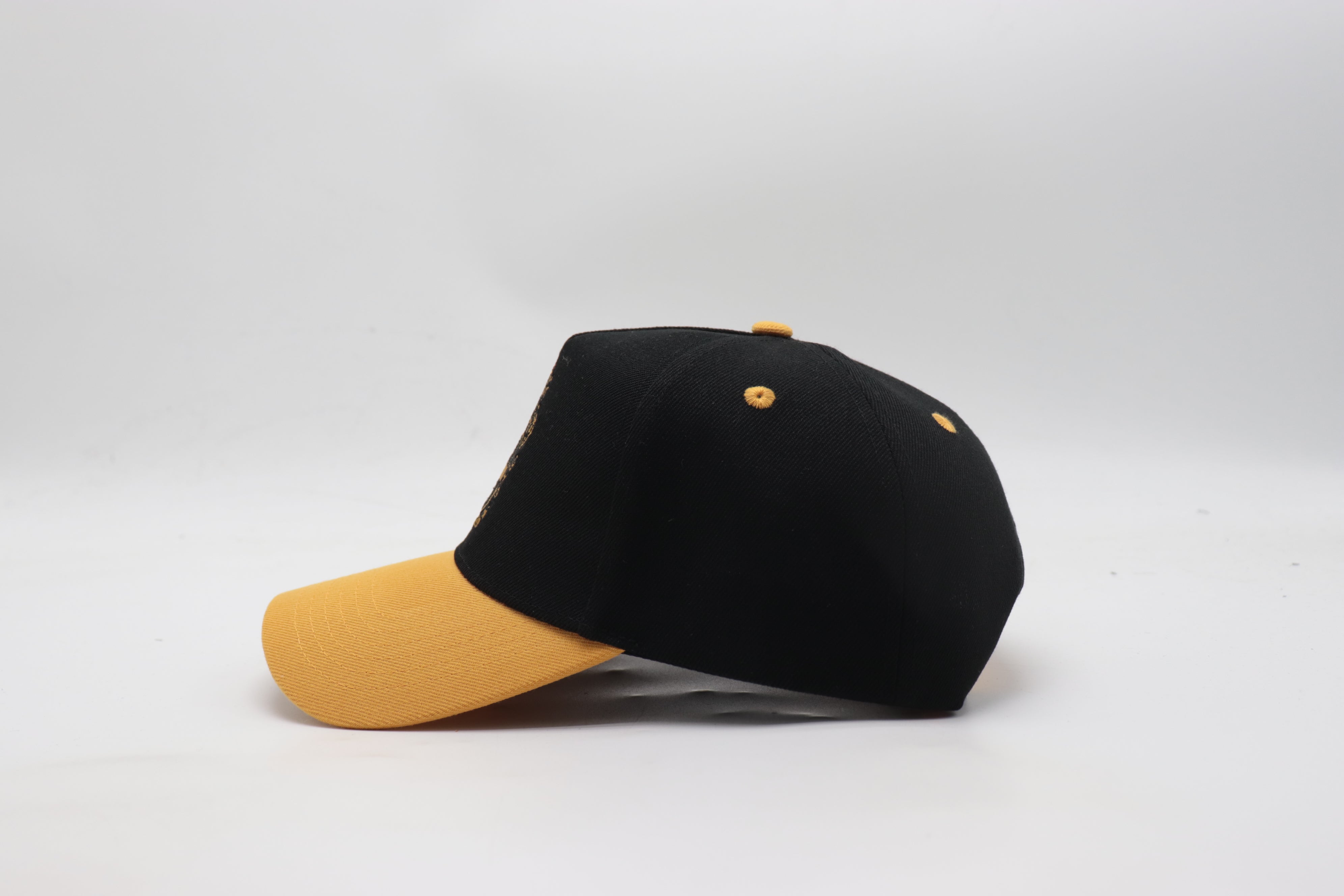 Alpha Black Crest Snapback Hat