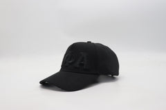Alpha Black/Black  Snapback Hat