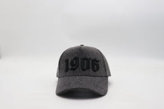 Alpha 1906 Black Denim Snapback Hat