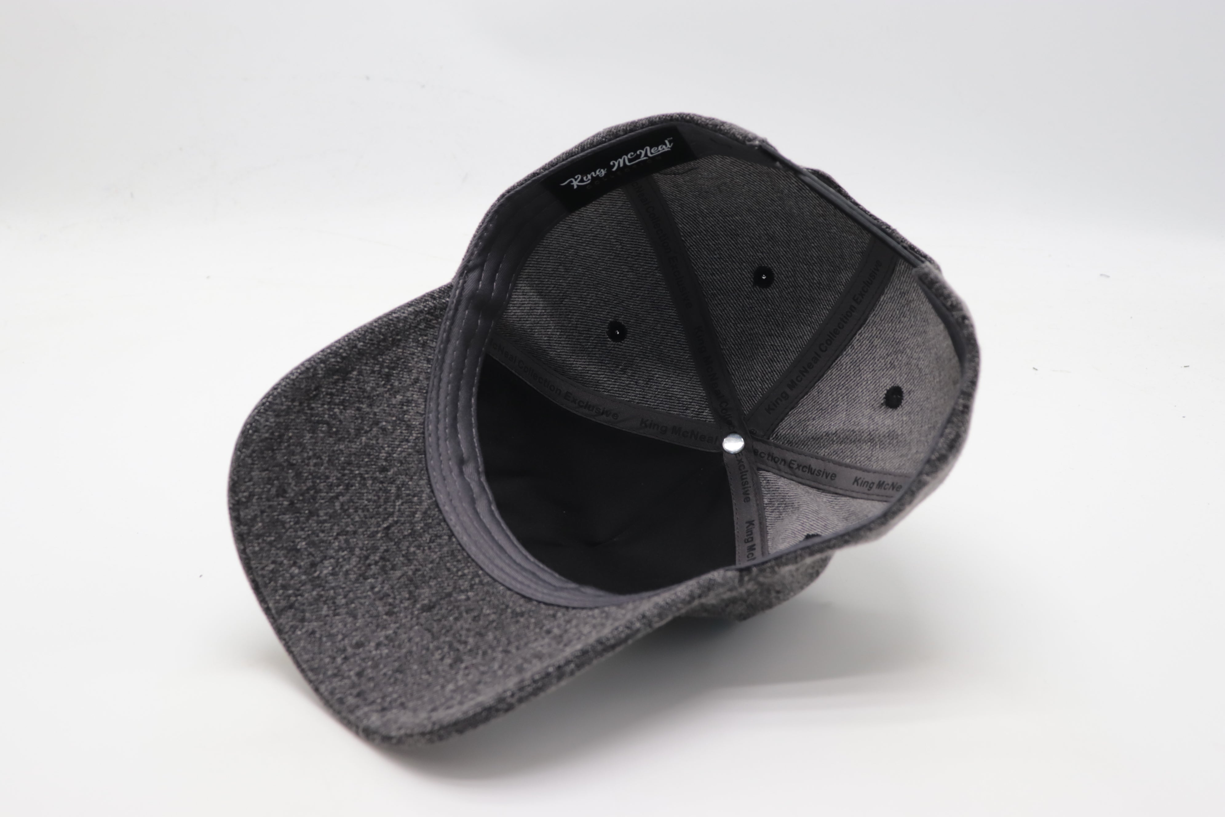 Alpha 1906 Black Denim Snapback Hat