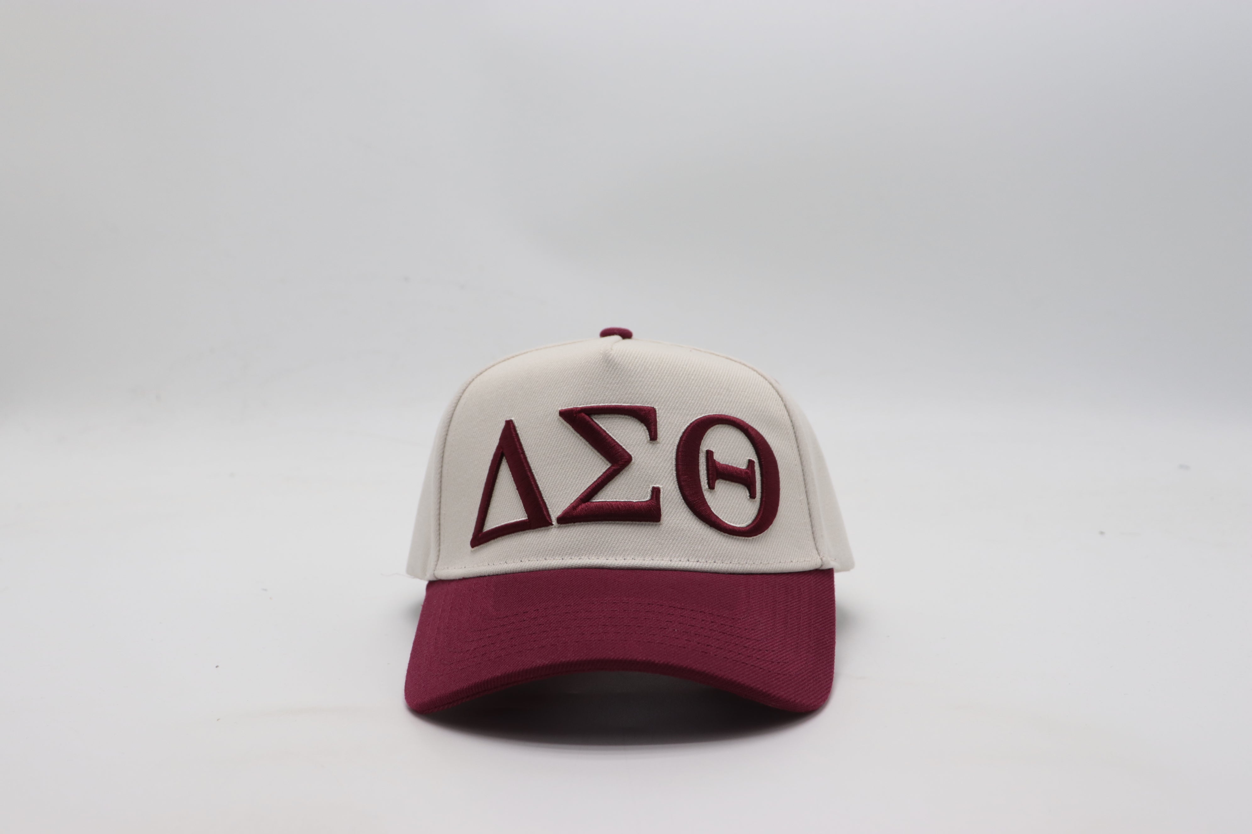 Delta Cream Snapback Hat