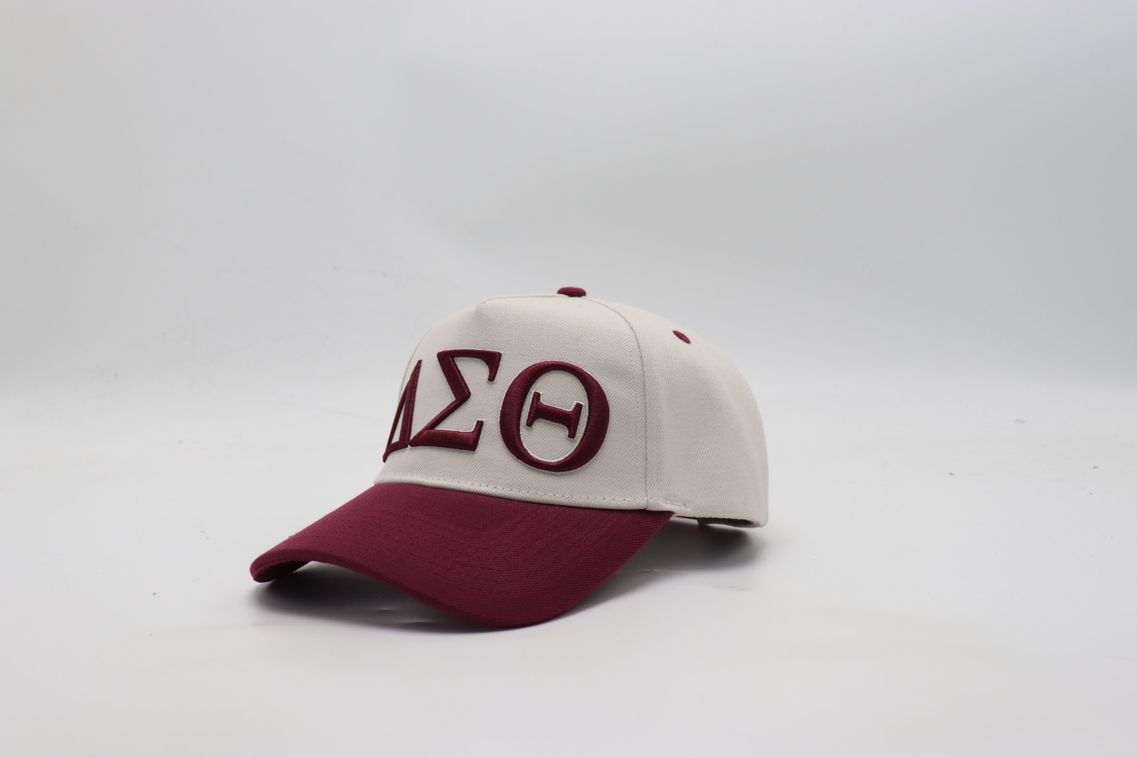 Delta Cream Snapback Hat