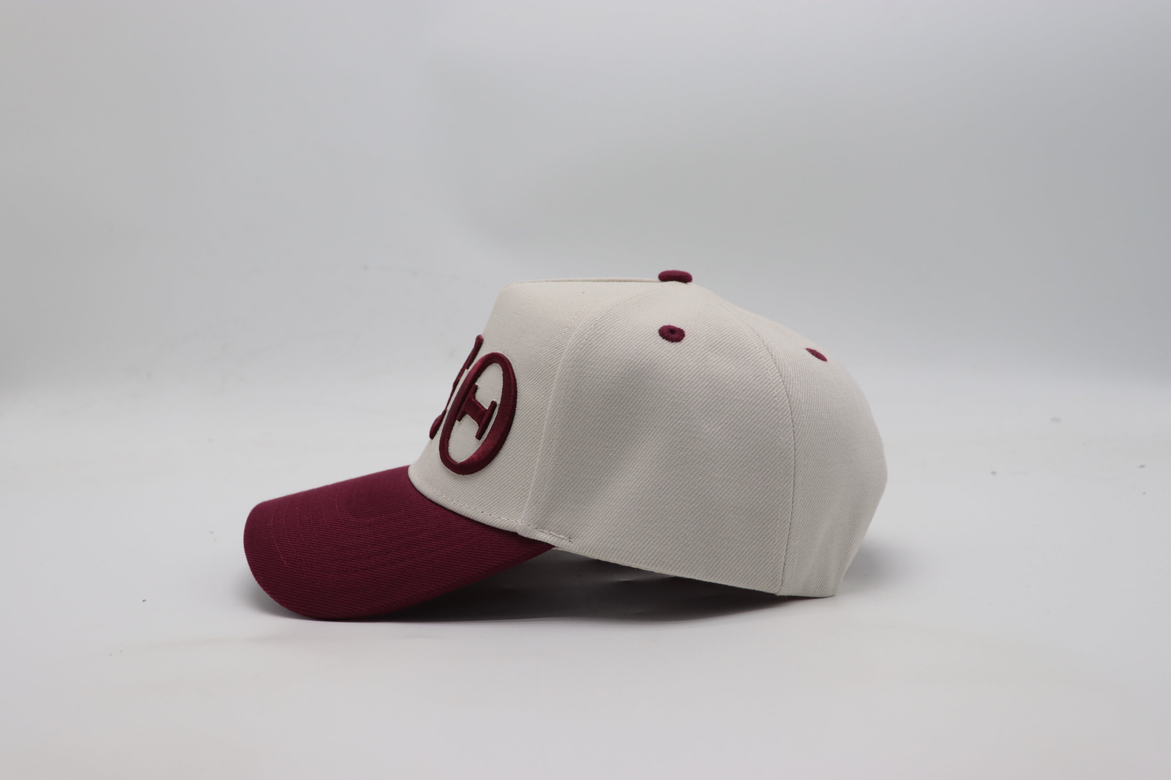 Delta Cream Snapback Hat