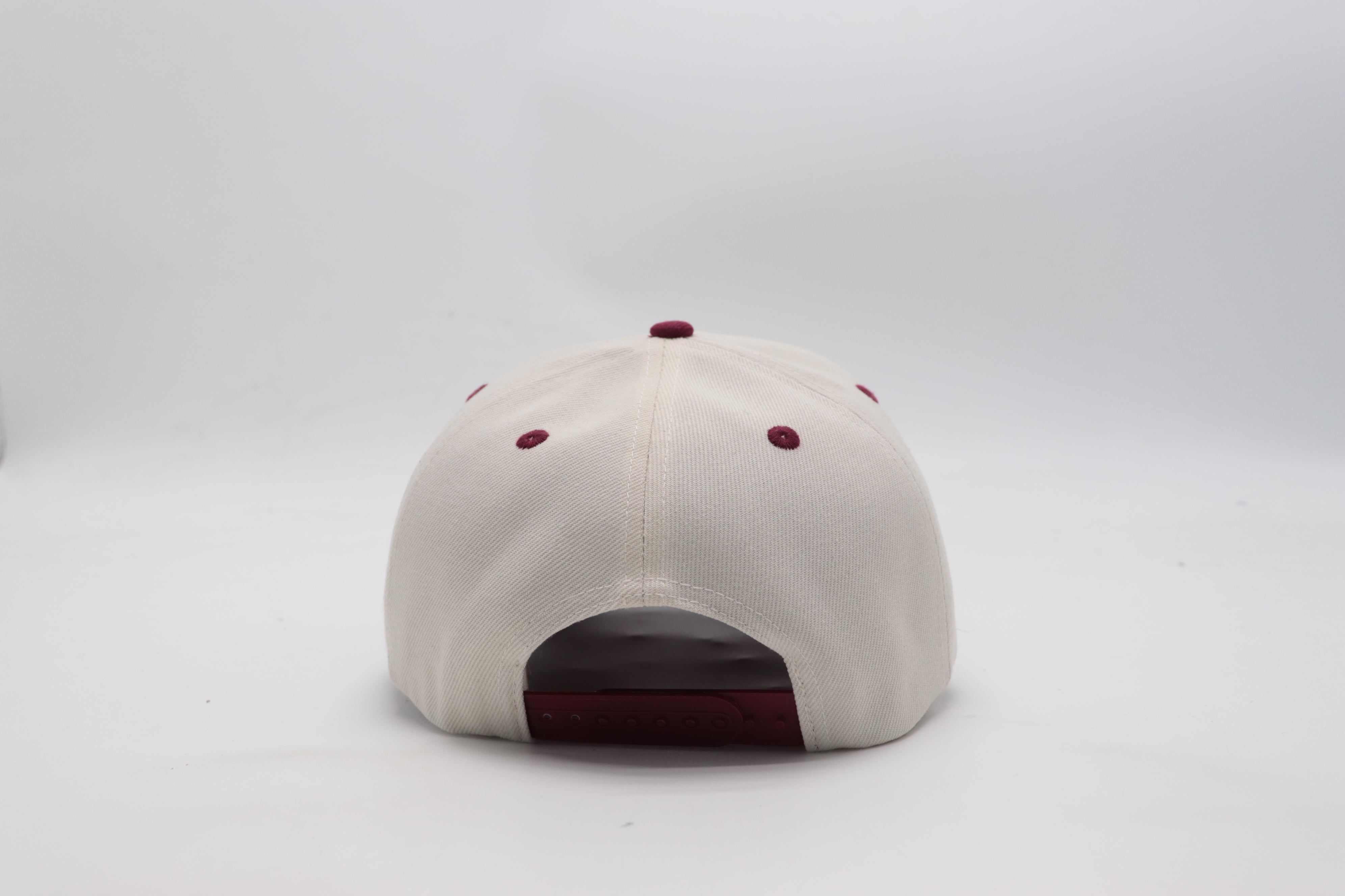 Delta Cream Snapback Hat