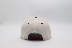 Delta Cream Snapback Hat