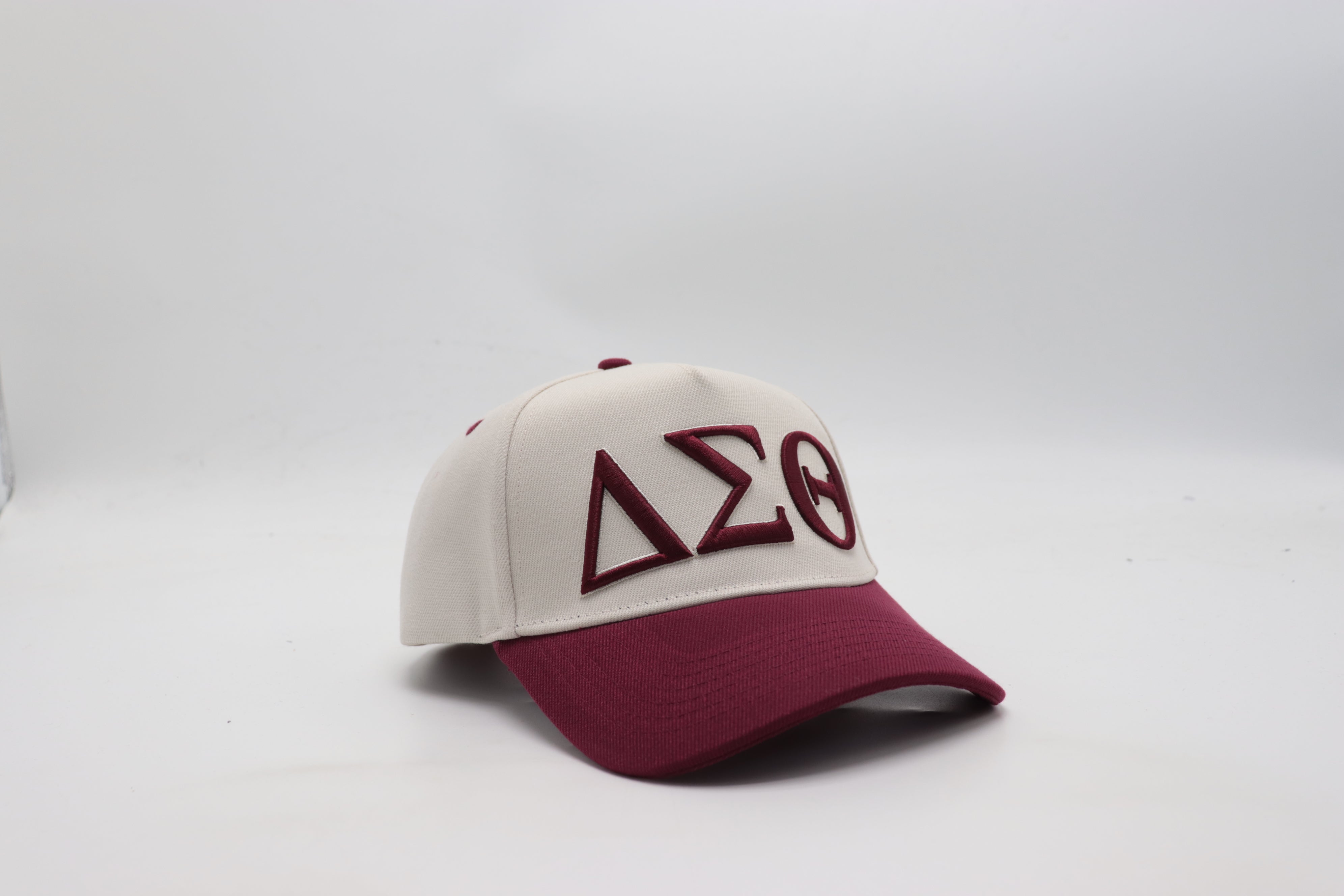 Delta Cream Snapback Hat