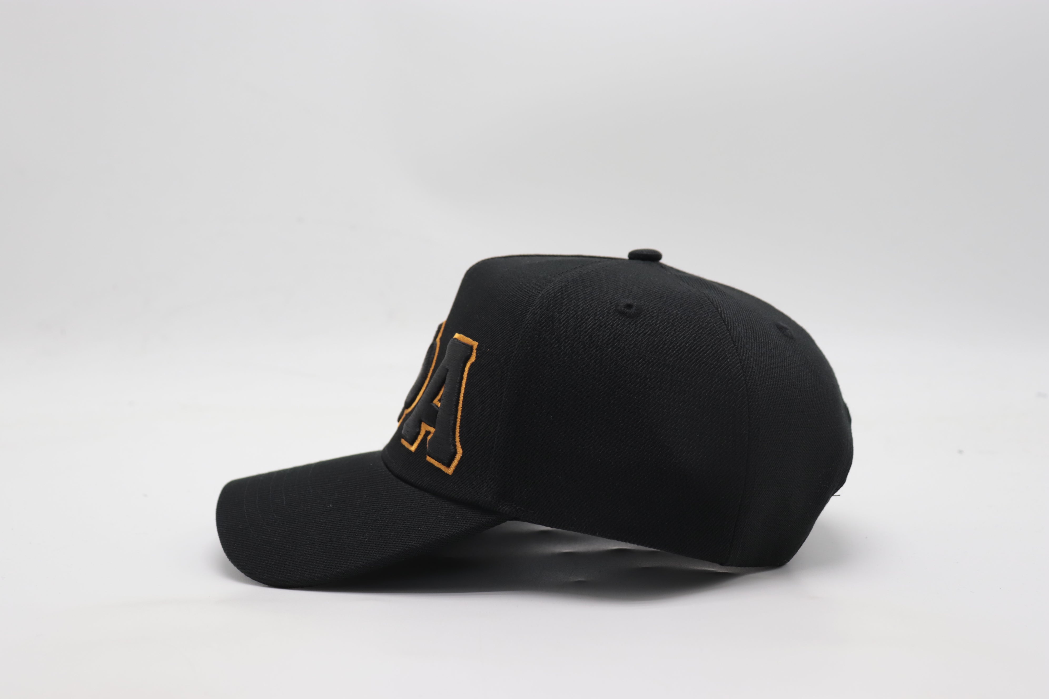 Alpha Black Snapback Hat