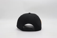 Alpha Black Snapback Hat