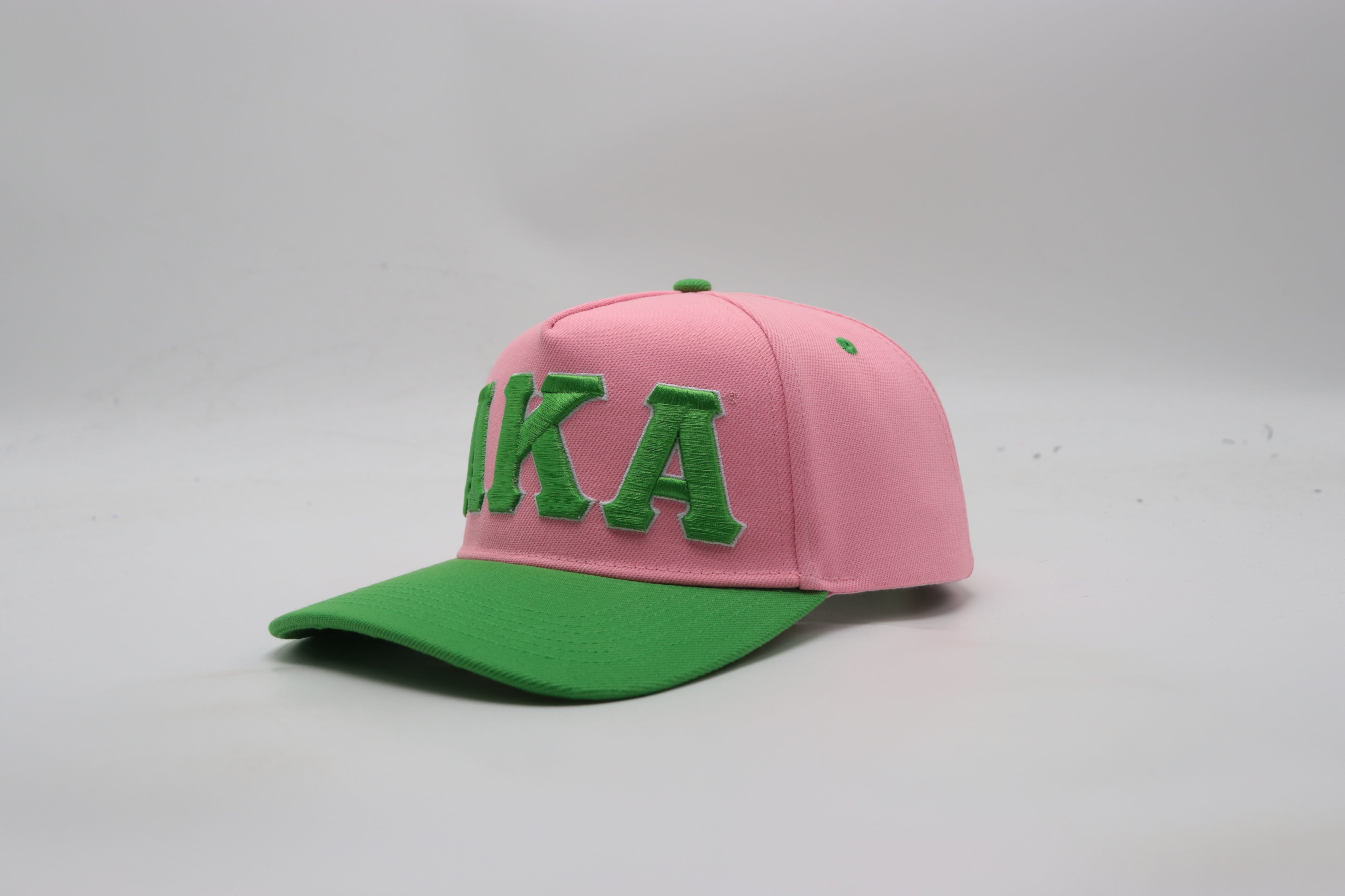 AKA Pink Letters Snapback Hat