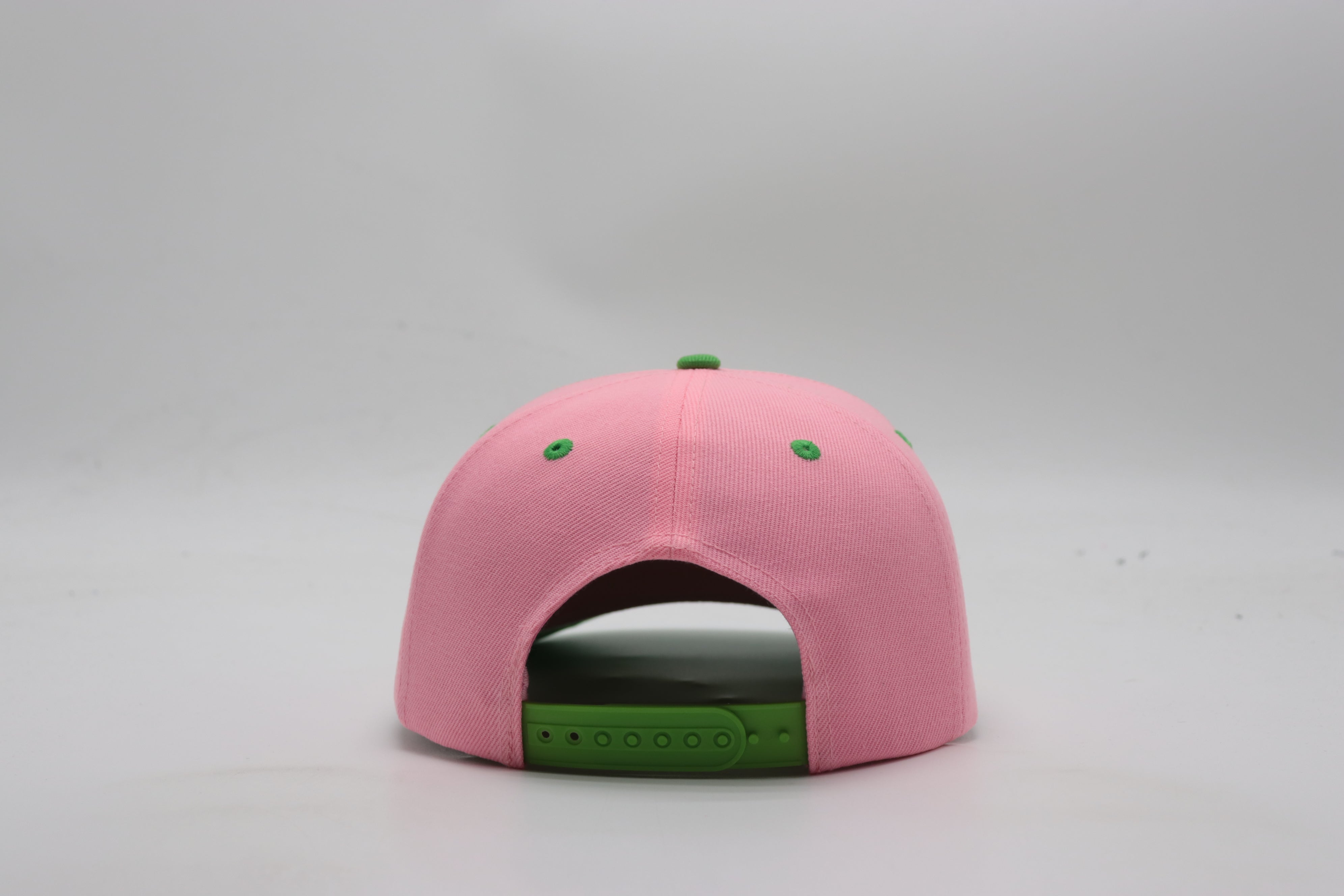 AKA Pink Letters Snapback Hat