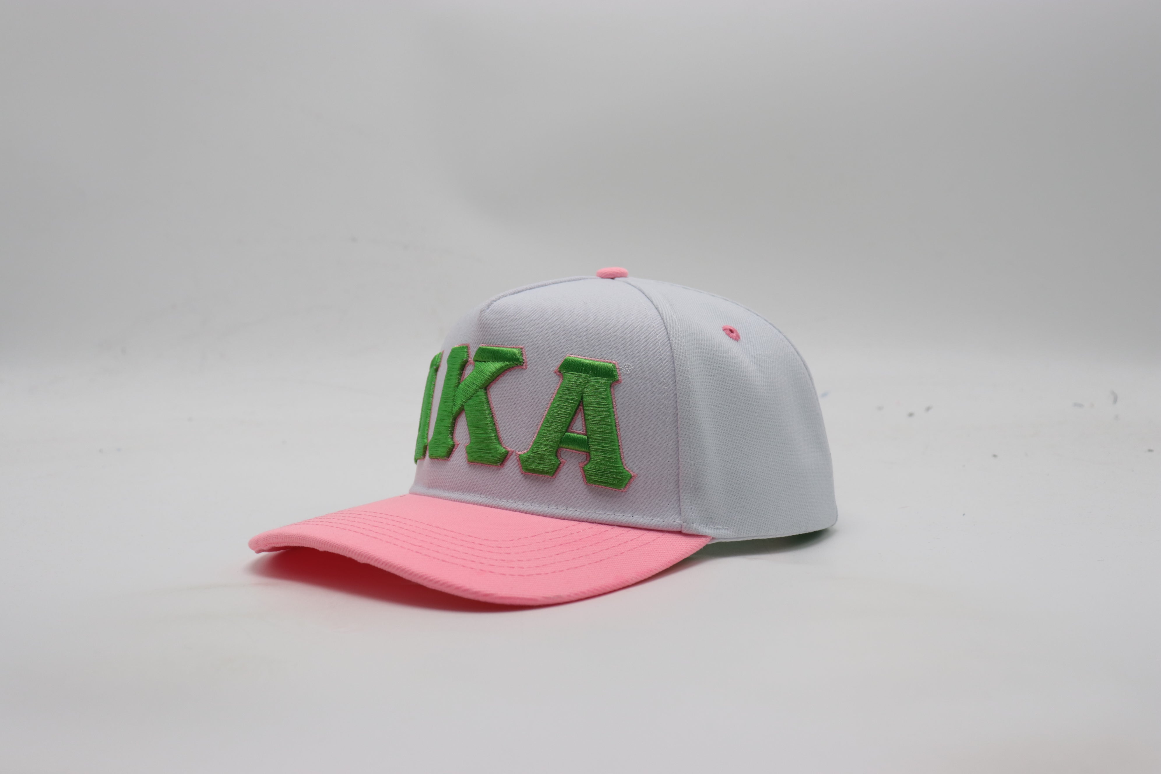 AKA White Letters Snapback Hat