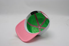AKA White Letters Snapback Hat