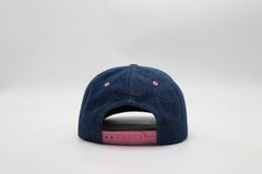 AKA Dark Denim Letters Snapback Hat