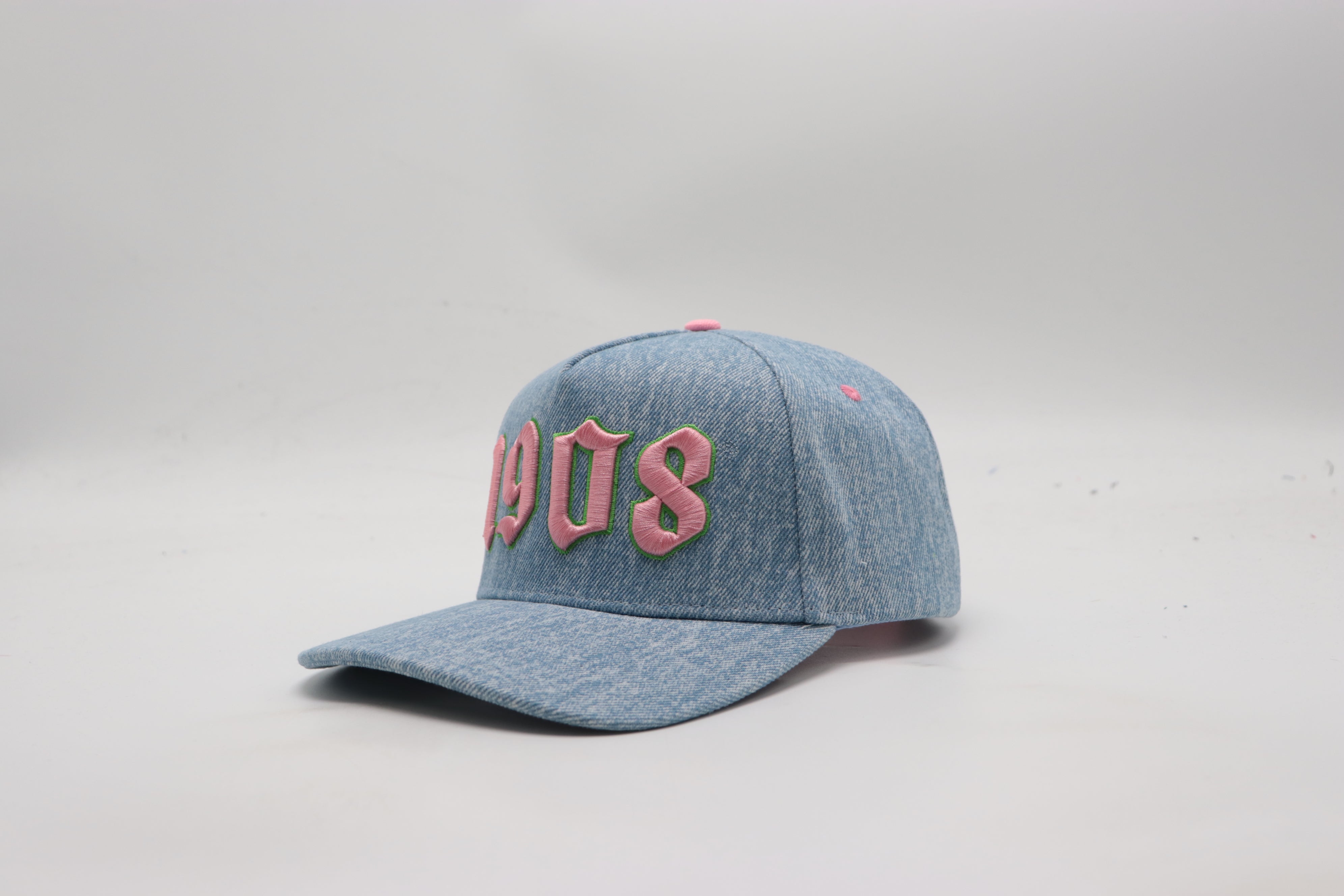 AKA Light Denim 1908 Snapback Hat