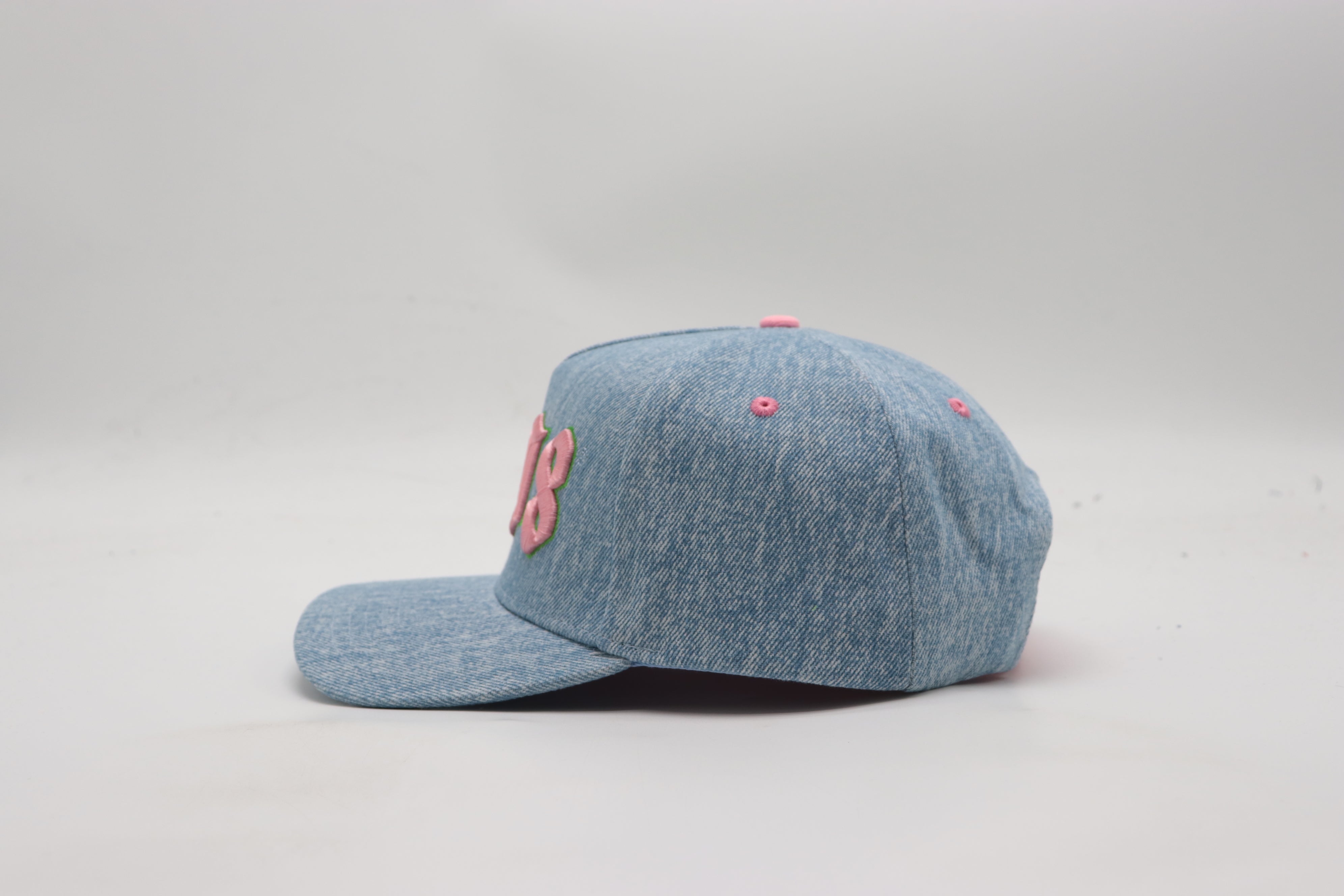 AKA Light Denim 1908 Snapback Hat