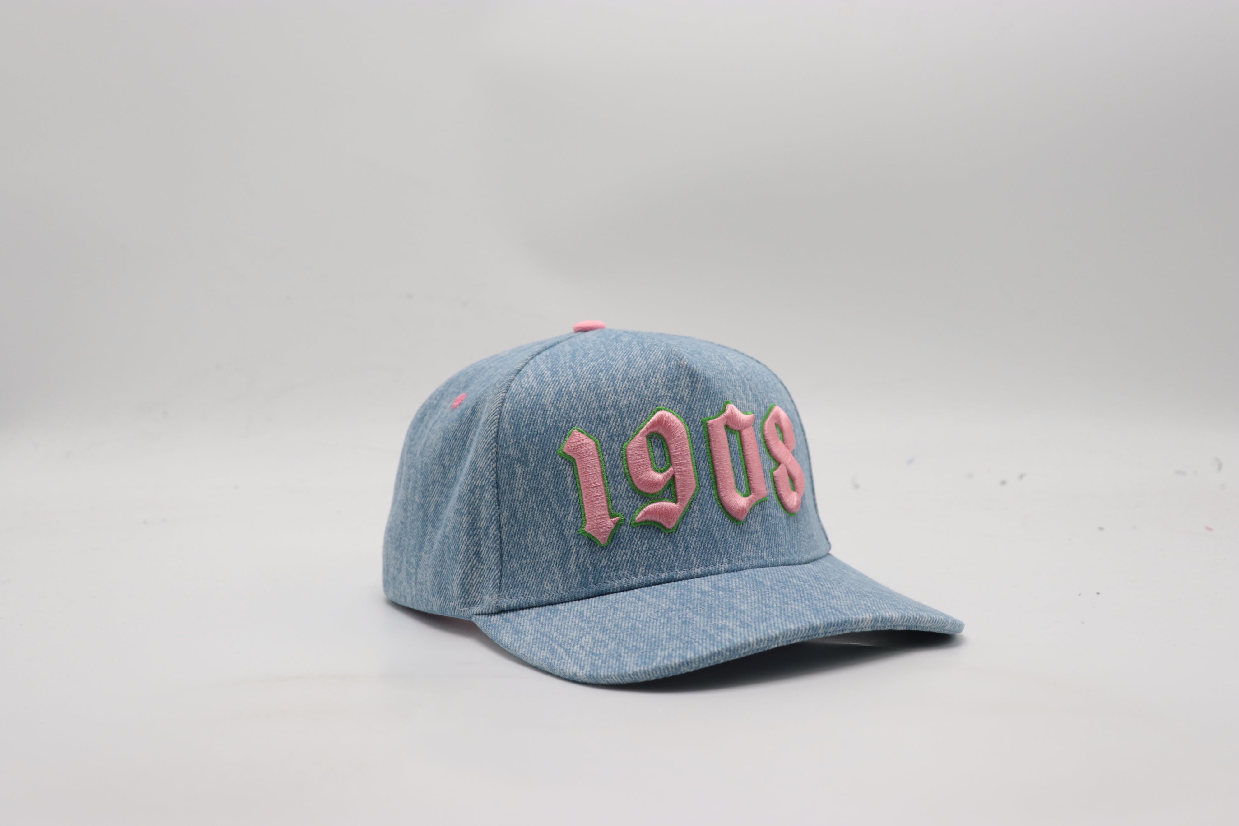 AKA Light Denim 1908 Snapback Hat