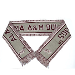 Alabama A&M Grey Knit Scarf & Hat