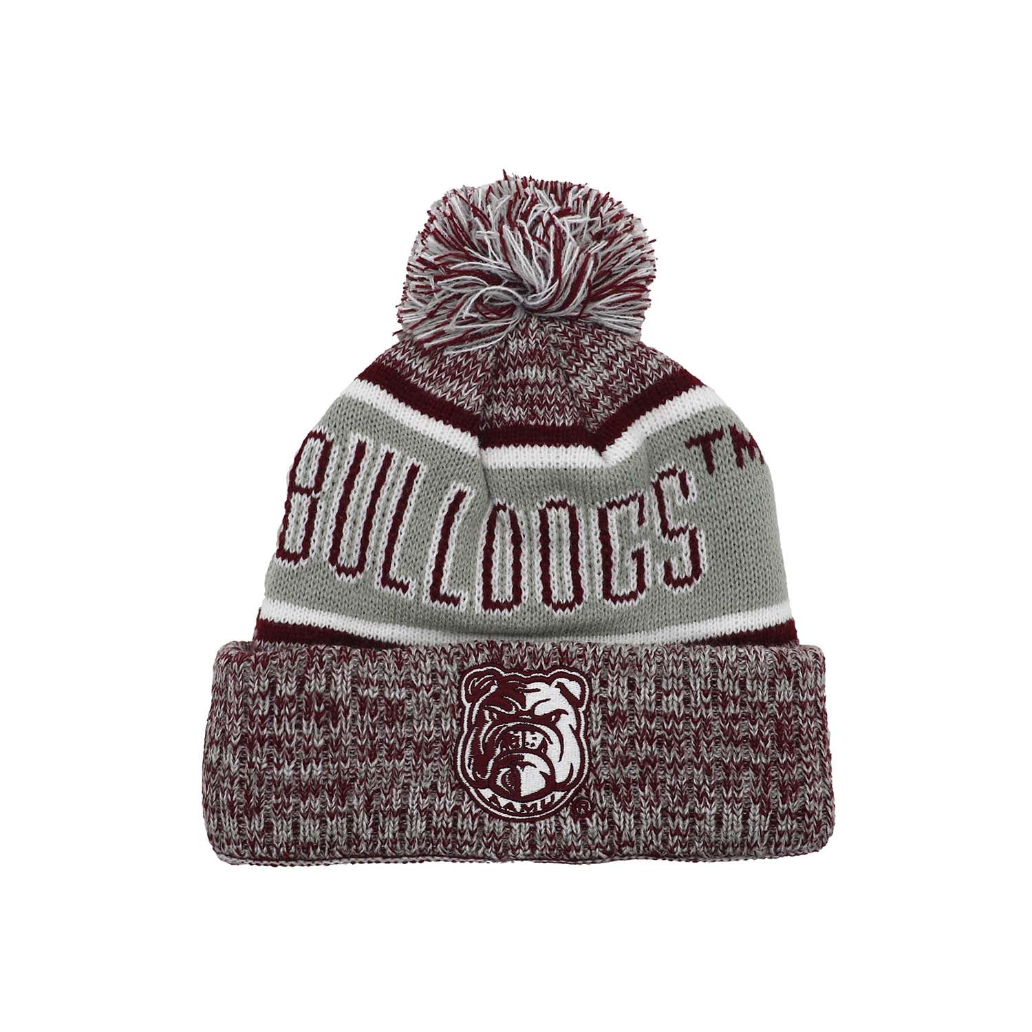 Alabama A&M Grey Knit Scarf & Hat