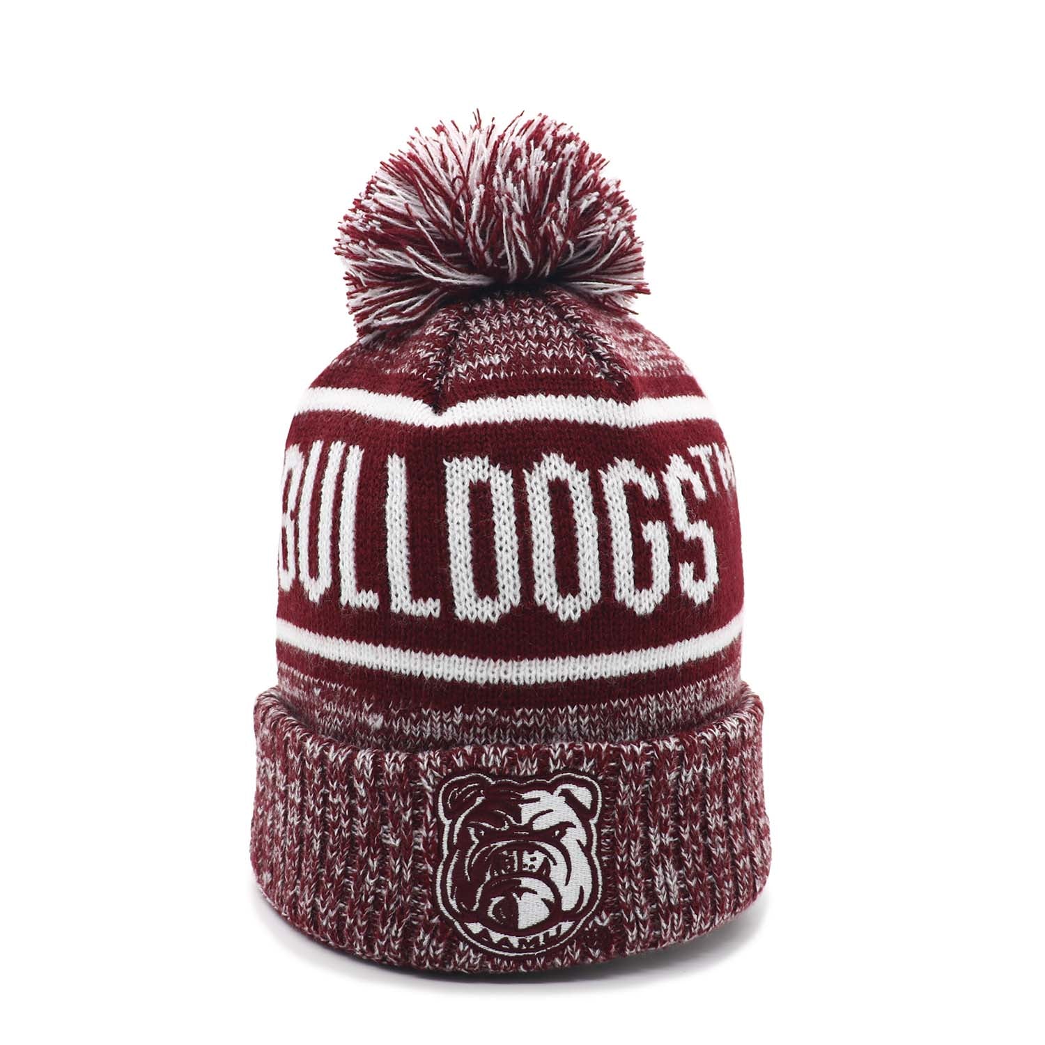Alabama A&M Maroon Knit Scarf & Hat