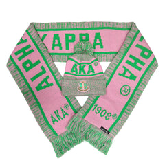 AKA Pink Scarf & Hat Set