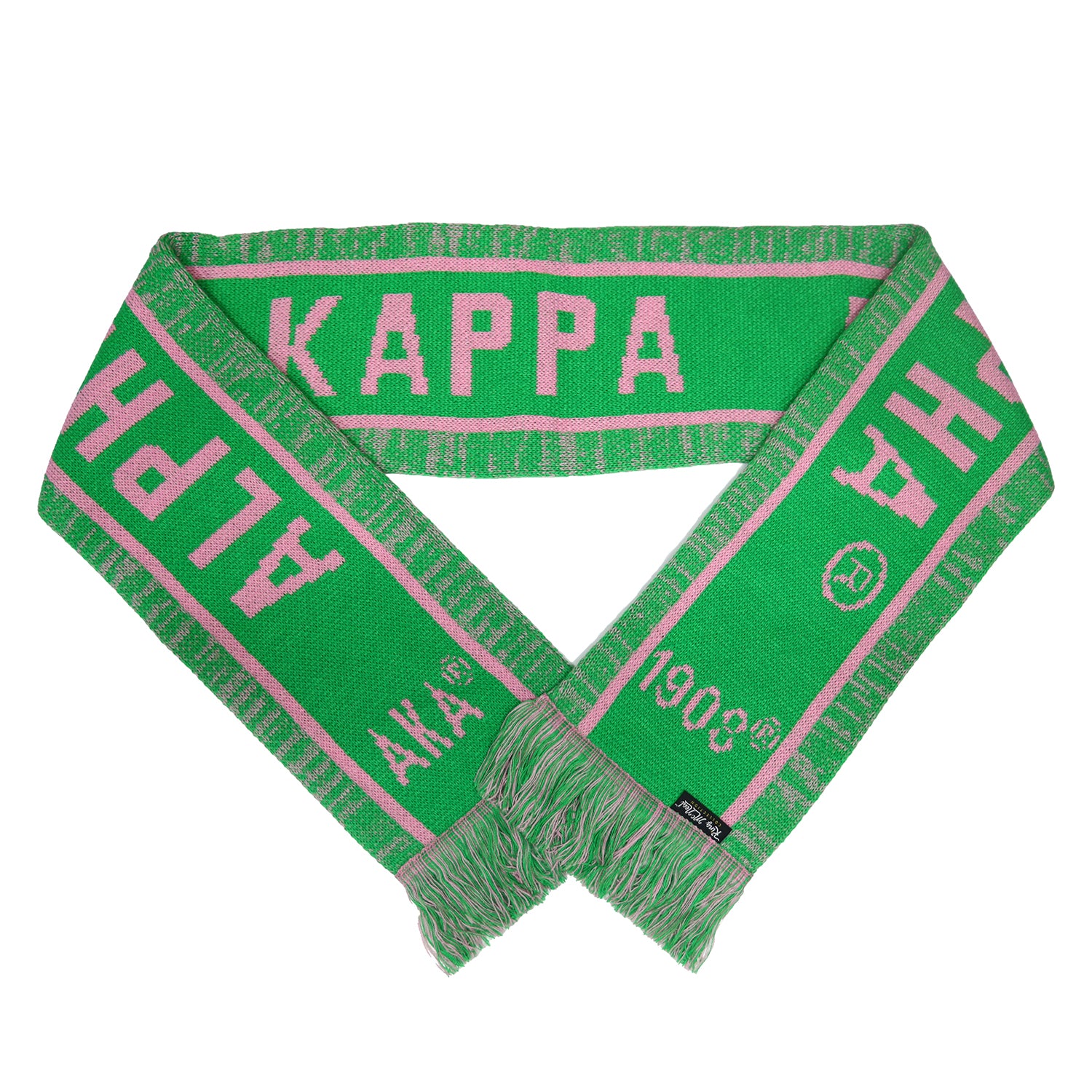 AKA Green Scarf & Hat Set