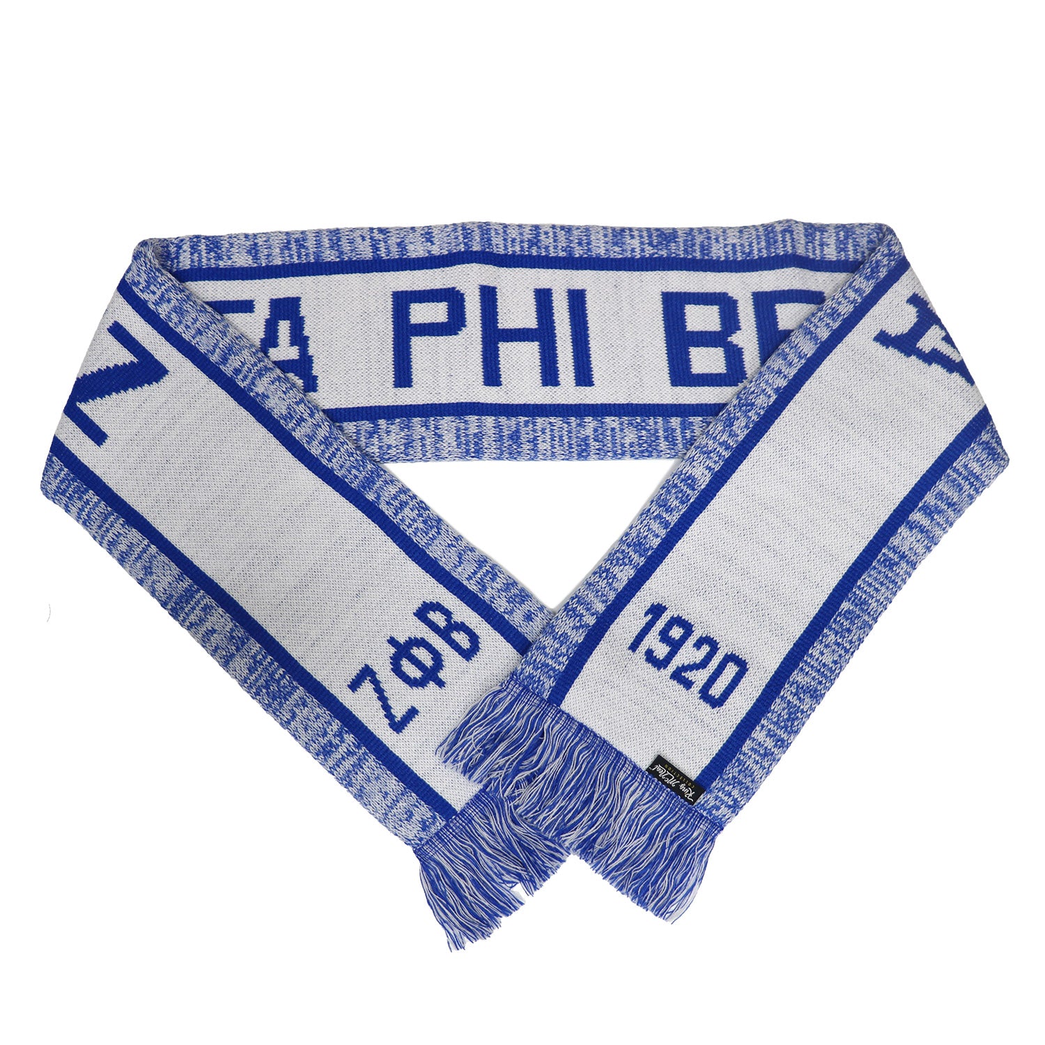 Zeta White Scarf & Hat Set