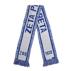 Zeta White Scarf & Hat Set