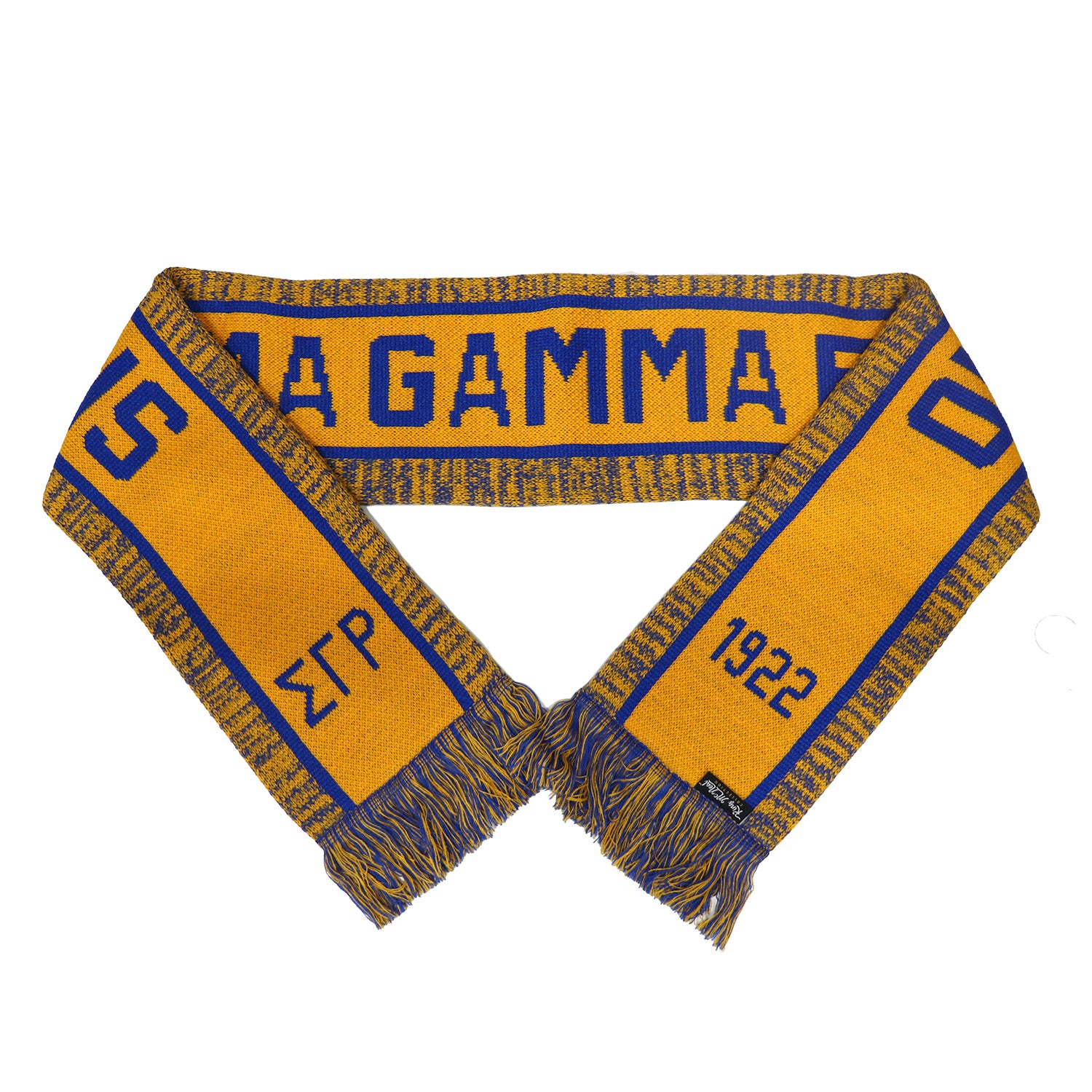 SGRho Gold Scarf & Hat Set