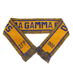 SGRho Gold Scarf & Hat Set