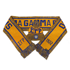 SGRho Gold Scarf & Hat Set