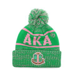 AKA Green Scarf & Hat Set