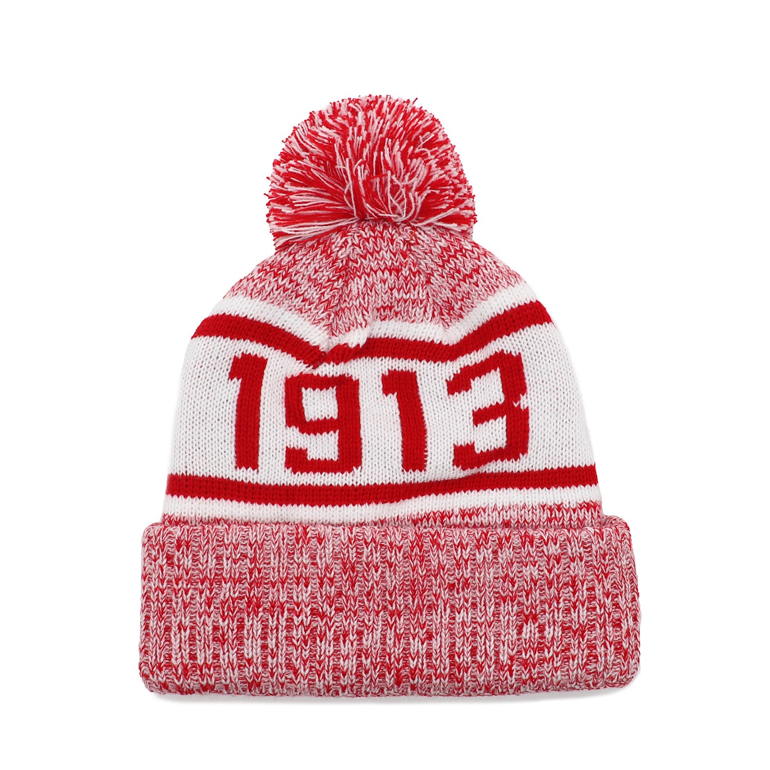 Delta White Crest Scarf & Hat Set