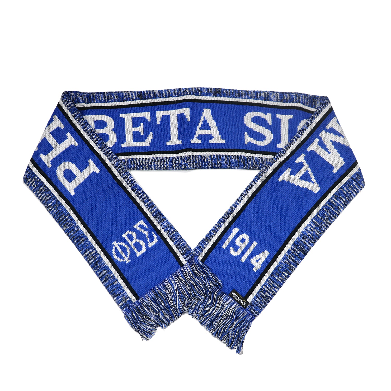 Phi Beta Sigma Blue Scarf & One Hat