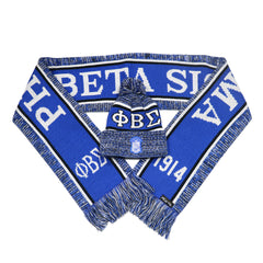 Phi Beta Sigma Blue Scarf & One Hat