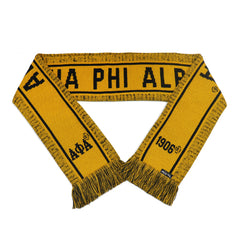 Alpha Old Gold Scarf & One Hat Set