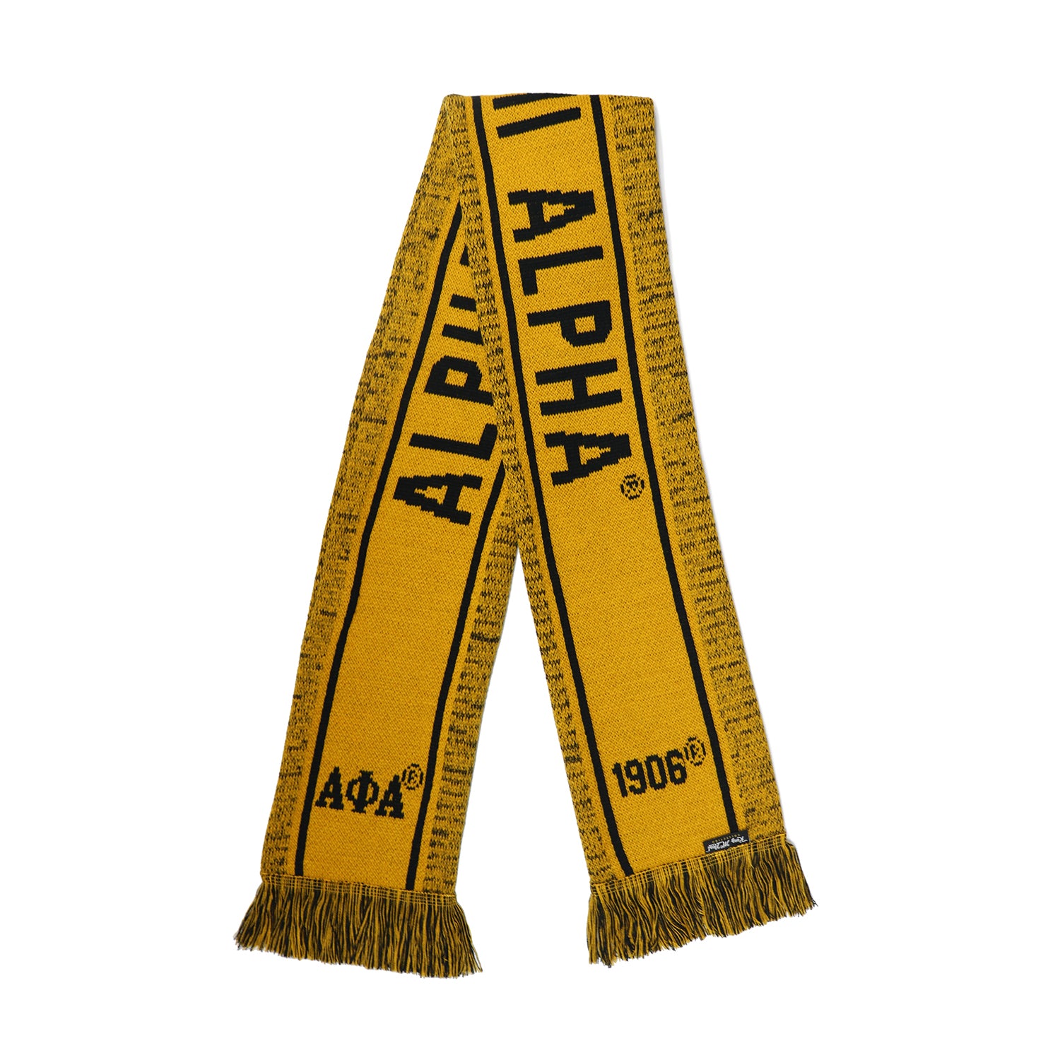 Alpha Old Gold Scarf & One Hat Set