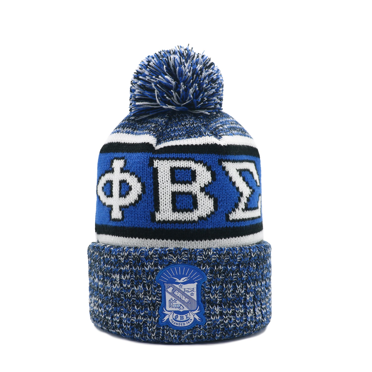 Phi Beta Sigma Blue Scarf & One Hat