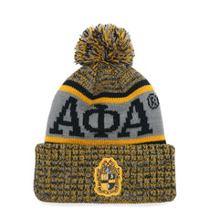 Alpha Grey Scarf & One Hat Set