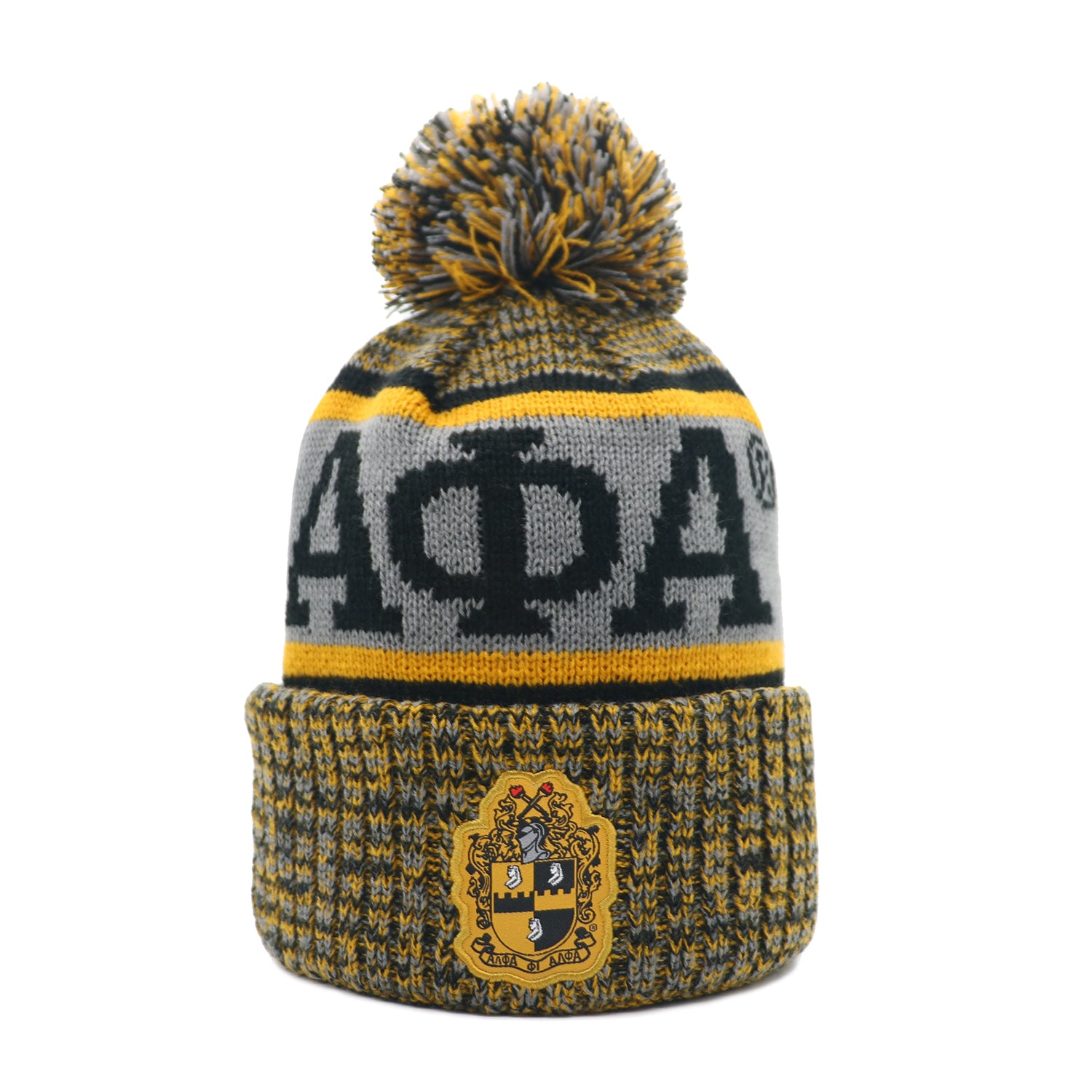 Alpha Grey Scarf & One Hat Set