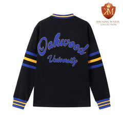 Oakwood Black Fleece Cardigan