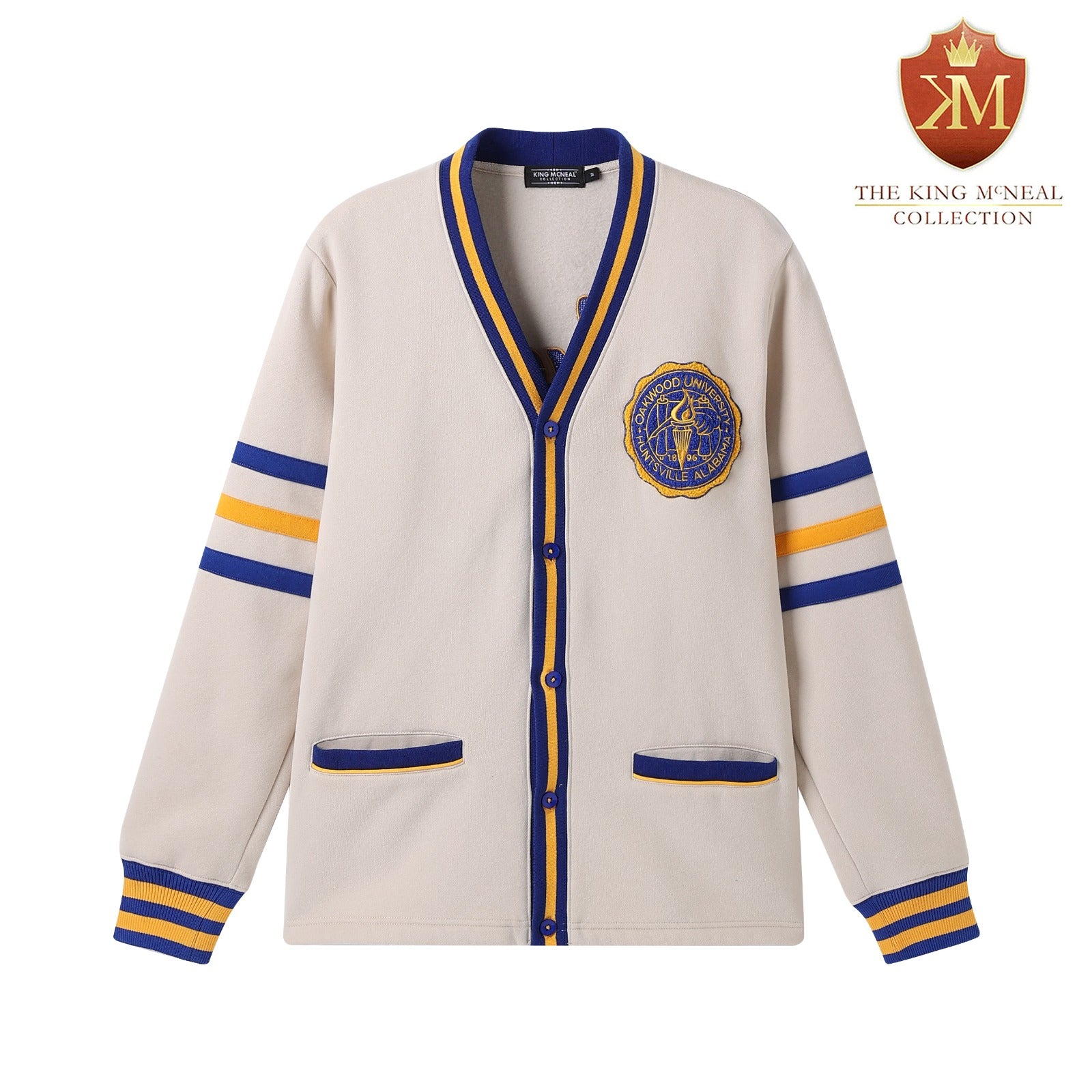 Oakwood Neutral Fleece Cardigan