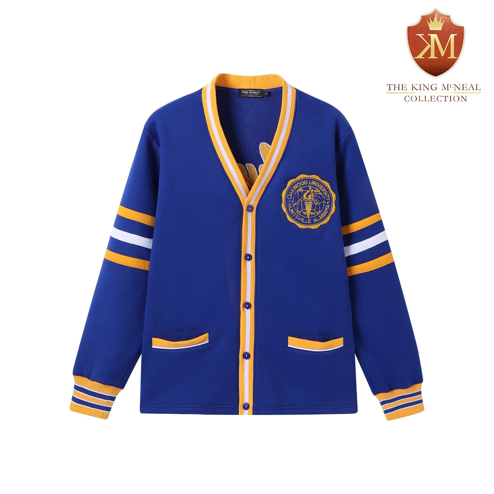 Oakwood Blue Fleece Cardigan