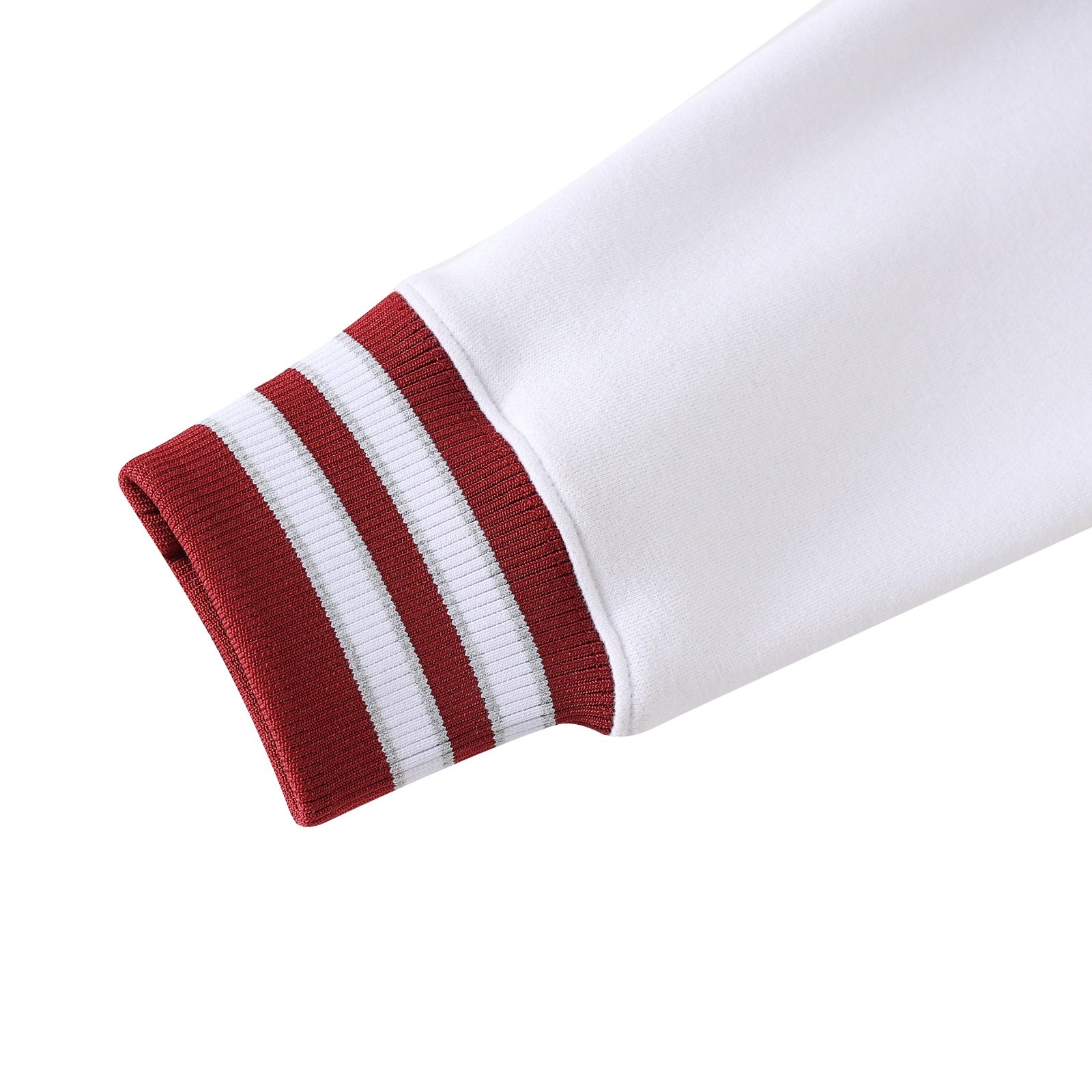 Alabama A&M White Fleece Cardigan