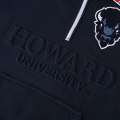 Howard University Quarter Zip Crewneck