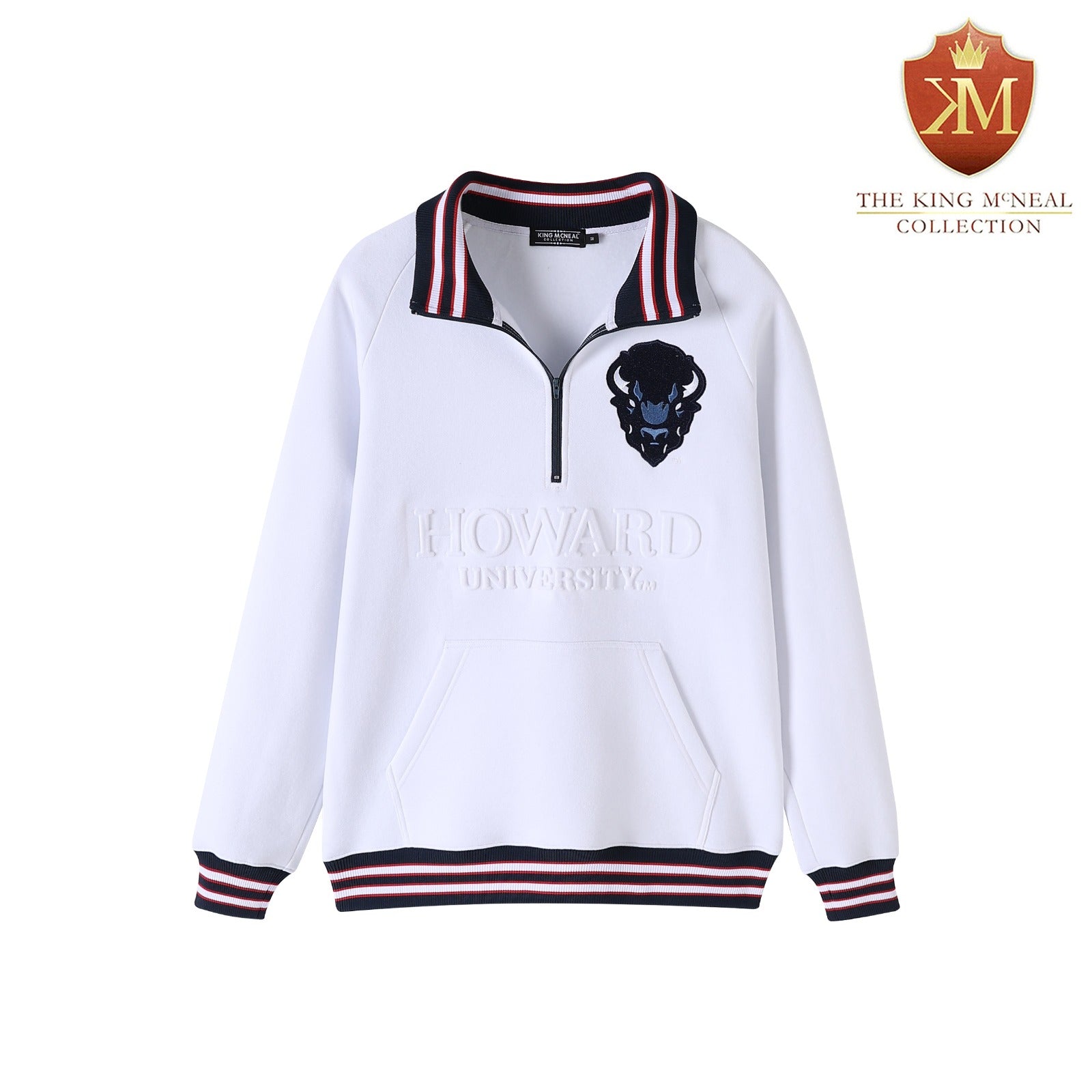 Howard University Quarter Zip Crewneck