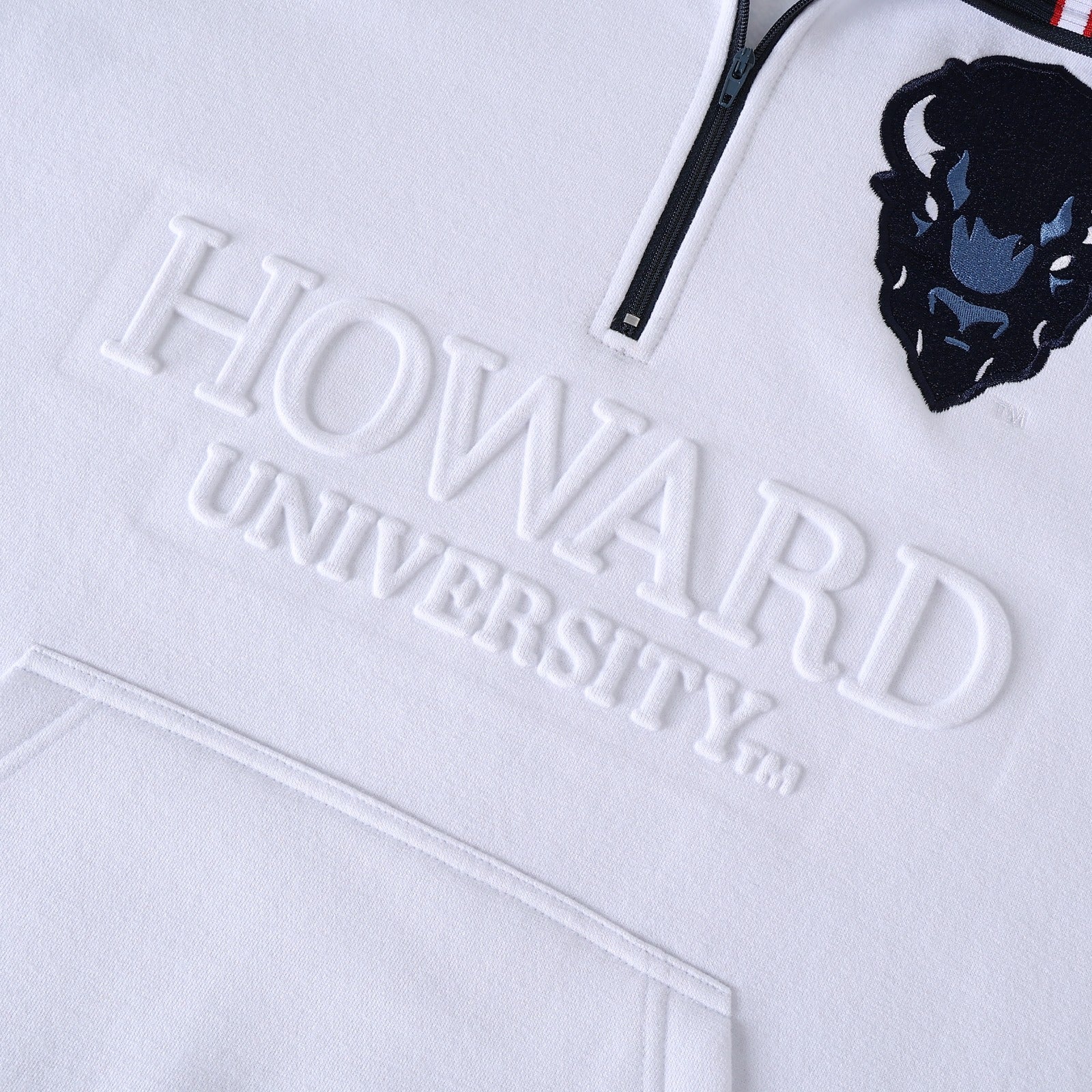 Howard University Quarter Zip Crewneck