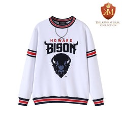 Howard University White Crewneck