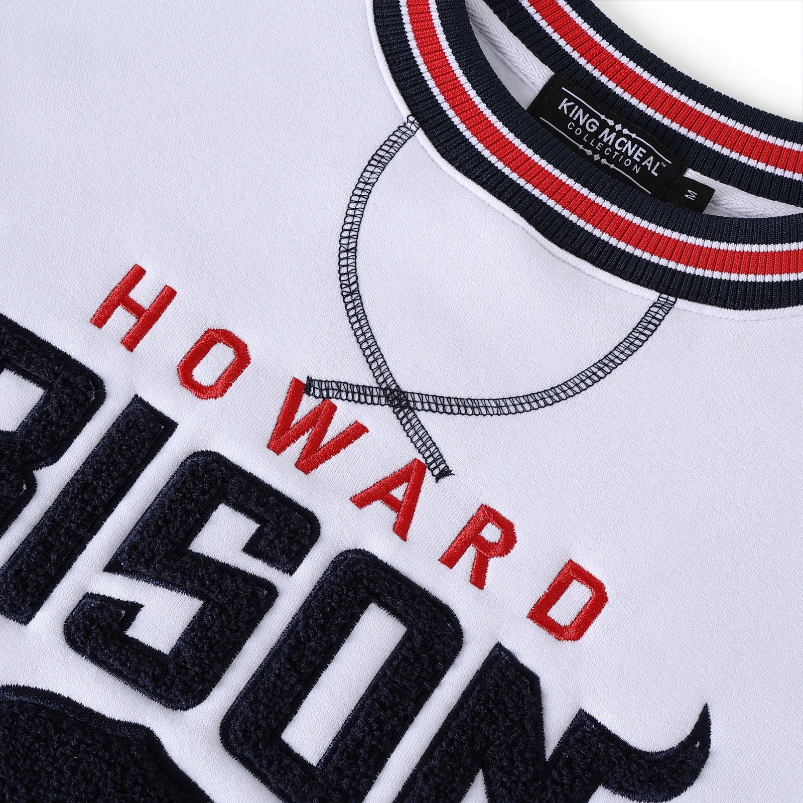 Howard University White Crewneck